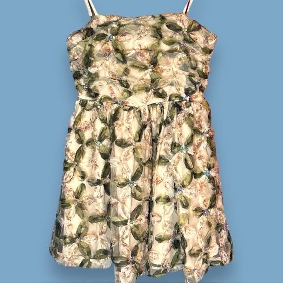 🎉HP🎉NWT Vernacular Sequin and Lace Spaghetti Strap Fairy Dress. Size Medium 🧚 - Picture 14 of 15